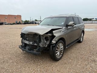 2017 INFINITI QX80 - Exterior Front Left Corner Image